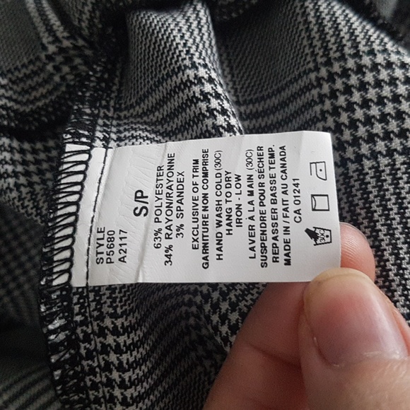 Twik Simons Houndstooth Women's Cropped Jacket with Pockets Size S - Picture 9 of 15